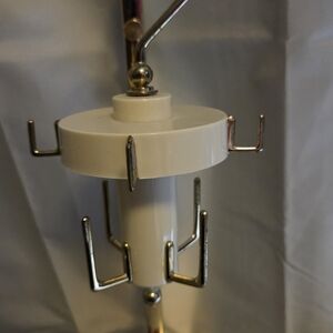 Vintage Jewelry Tree Organizer Rotating Earring Holder 1996